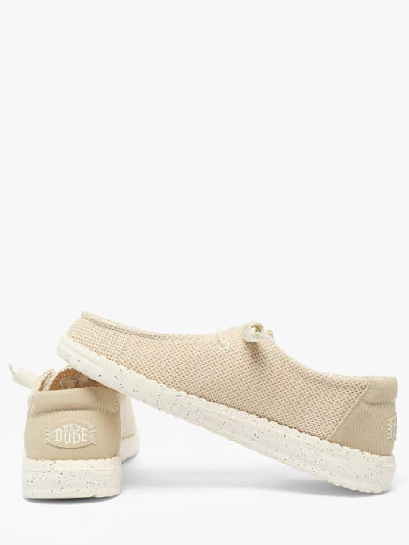 Moccasins Wendy Stretch Sox Hey dude Beige women 41878 other view 2