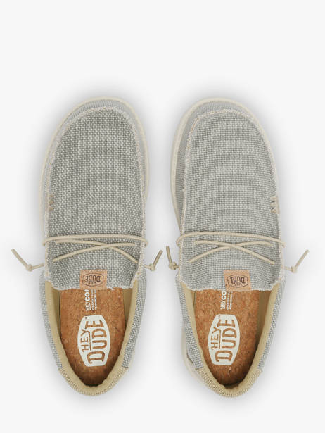 Moccasins Wally Braided Hey dude Blue men 40003 other view 4