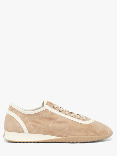 Sneakers En Cuir Mam'zelle Beige accessoires CSGLO37