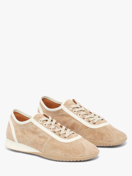Sneakers En Cuir Mam'zelle Beige accessoires CSGLO37 vue secondaire 1