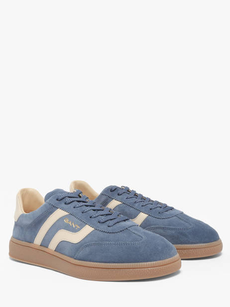 Sneakers In Leather Gant Blue men CUZIMG66 other view 1