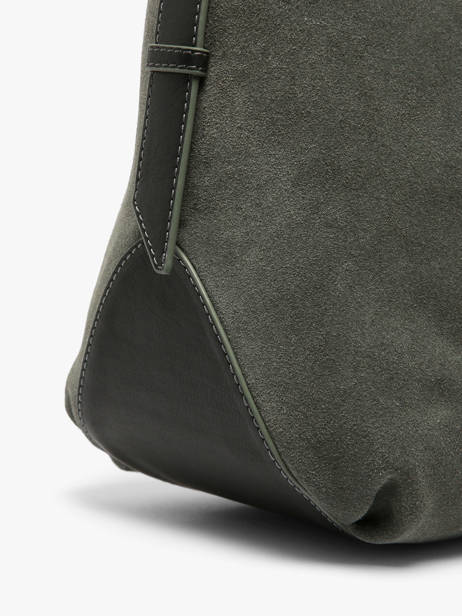Suede Leather Carrie Shoulder Bag Nathan baume Green vogue 1 other view 3