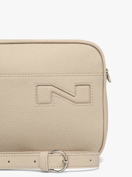 Sac Bandoulière N City Louvain Cuir Nathan baume Beige n city 7 vue secondaire 3