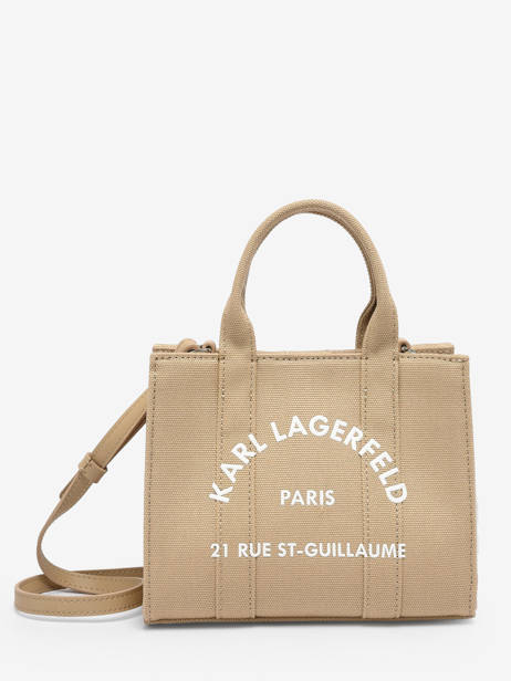 Shoulder Bag Rsg Cotton Karl lagerfeld Beige rsg A1W50118