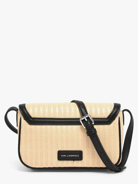 Crossbody Bag K Signature Raphia Karl lagerfeld Beige k signature B2W30089 other view 4