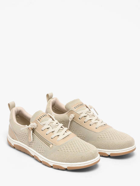 Sneakers Mustang Beige accessoires M0582002 vue secondaire 1