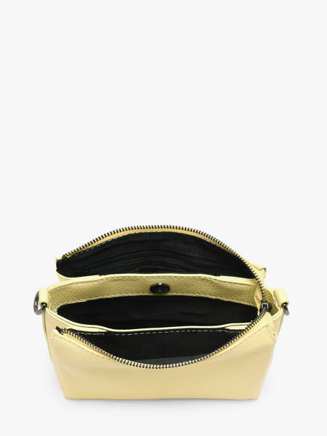 Sac Bandoulière Caviar Cuir Milano Jaune caviar CA25065 vue secondaire 2