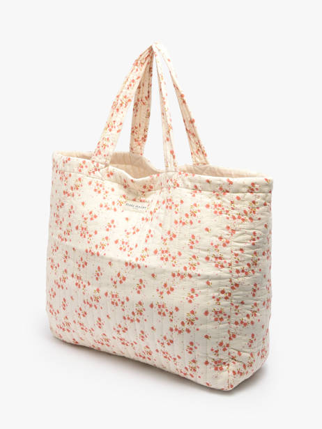 Sac Porté épaule Floral Coton Bindi atelier Beige floral MS vue secondaire 2