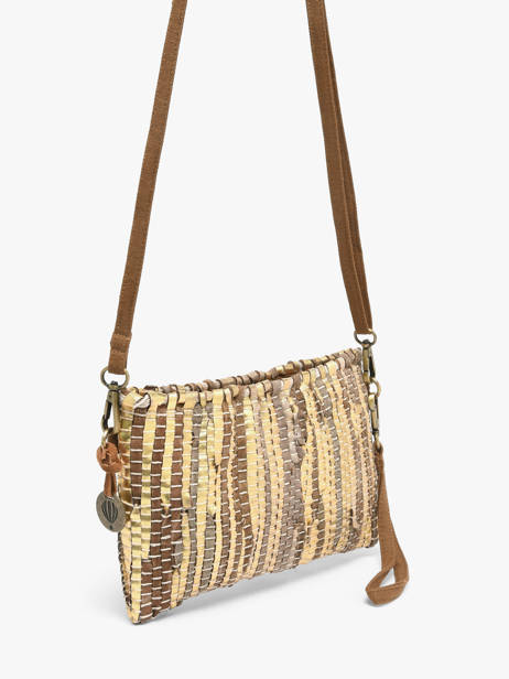 Sac Bandoulière Estival Jute Le voyage en panier Or estival PM938 vue secondaire 2