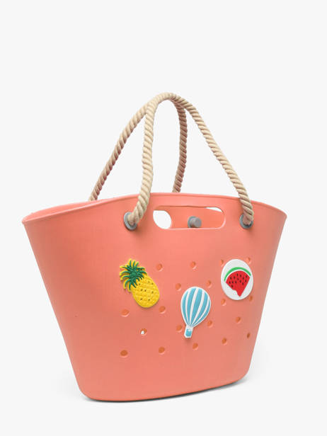Sac Porté épaule Tutti Frutti Le voyage en panier Orange tutti frutti PM986 vue secondaire 1