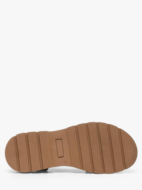 Sandales En Cuir We do Marron women 45710A02 vue secondaire 4