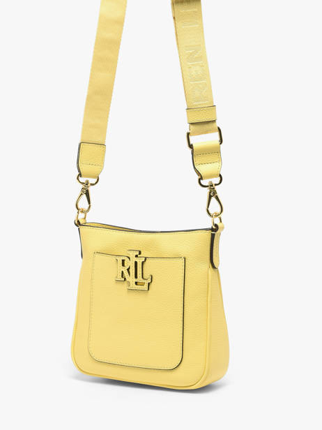 Sac Bandoulière Mini Cameryn Cuir Lauren ralph lauren Jaune cameryn 31982184 vue secondaire 1