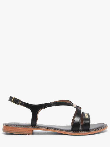 Nu-pieds Hamoon En Cuir Les tropeziennes Noir accessoires HAMOON