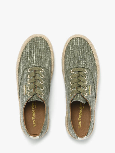 Espadrilles Cosmic Les tropeziennes Vert women COSMIC vue secondaire 3