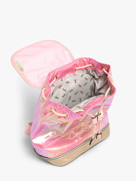 Sac à Dos 1 Compartiment Cameleon Rose vintage fantasy PBVGSD25 vue secondaire 3
