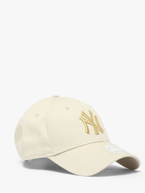 Casquette New era Beige new era 60222491 vue secondaire 1