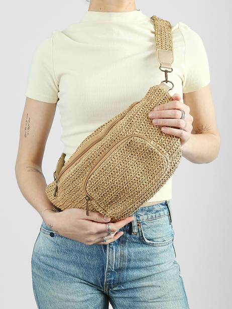 Sac Banane Pieces Beige adette 17161665 vue secondaire 1