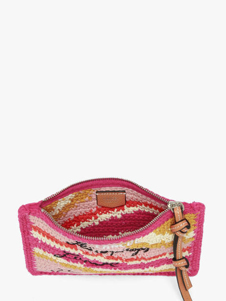 Pochette Zippée Lancel Plage Crochet Lancel Multicolore summer capsule A14002 vue secondaire 2