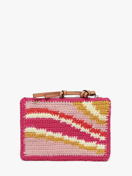 Pochette Zippée Lancel Plage Crochet Lancel Multicolore summer capsule A14002 vue secondaire 3