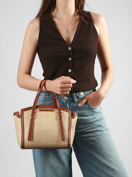 Sac à Main Demetra Valentino Beige demetra VBS9R904 vue secondaire 1