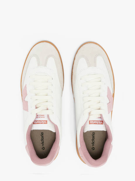 Sneakers En Cuir Victoria Blanc accessoires 1126206 vue secondaire 3