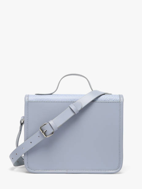 Sac Mademoiselle George Lavande Cuir Paul marius Bleu lavande GEORGLAV vue secondaire 4