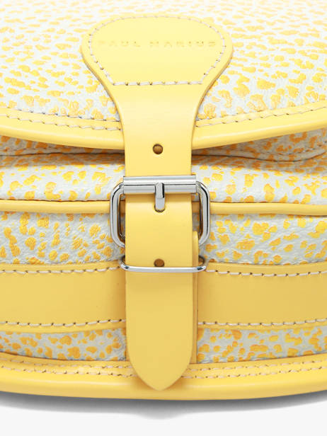 Sac Le Bohémien Citronade Cuir Paul marius Jaune citronade BOHEMCIT vue secondaire 3