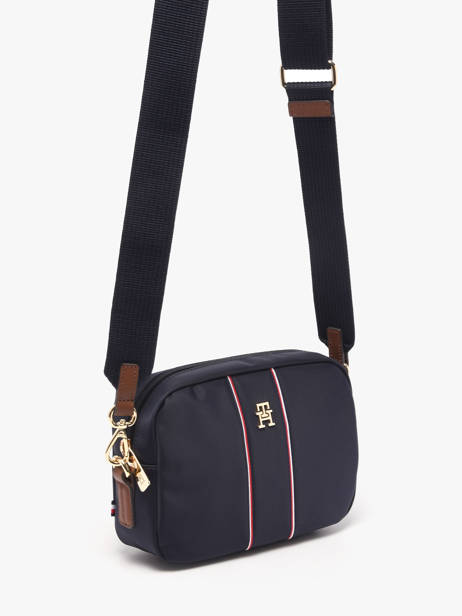 Sac Bandoulière Popette Nylon Tommy hilfiger Bleu popette AW17710 vue secondaire 2