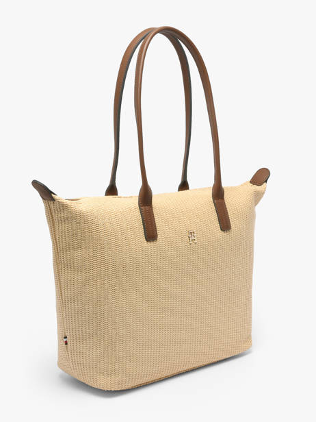 Sac Porté épaule Popette Polyurethane Tommy hilfiger Marron popette AW18528 vue secondaire 2
