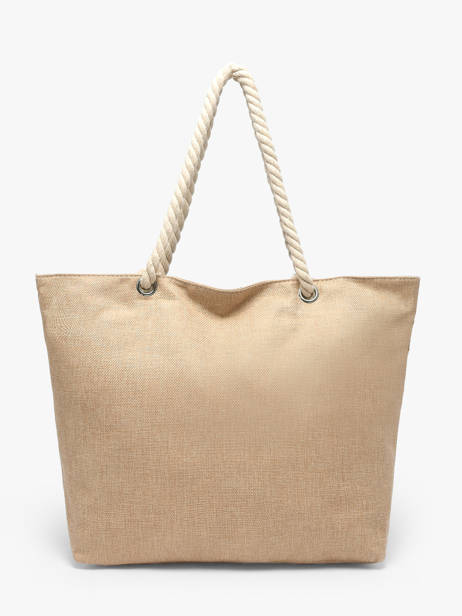Sac Porté épaule Plage Polyester Gerard pasquier Marron plage P26095 vue secondaire 4