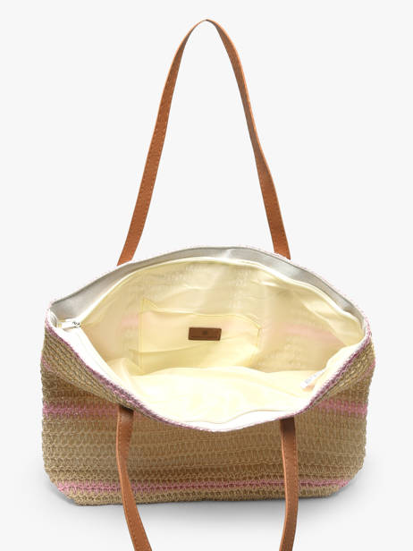 Sac Porté épaule Plage Paille Gerard pasquier Rose plage P26031 vue secondaire 3
