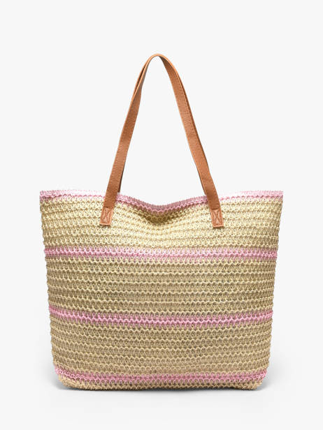 Sac Porté épaule Plage Paille Gerard pasquier Rose plage P26031 vue secondaire 4