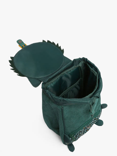 Mini Sac à Dos Tann's Vert ecole des tann's 645121 vue secondaire 3