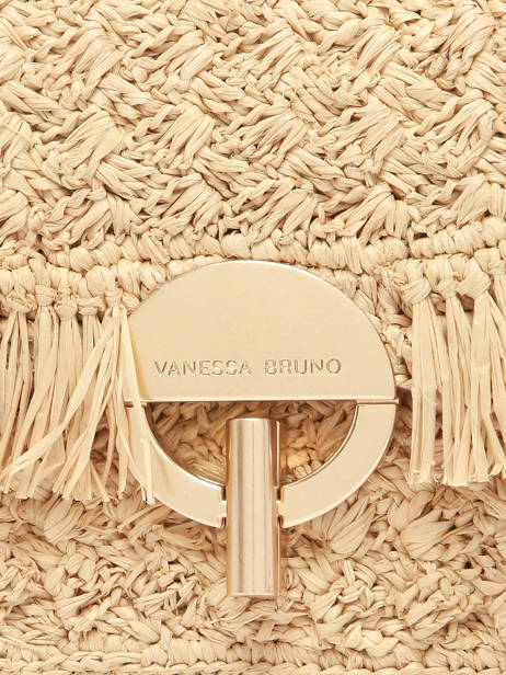 Sac Bandoulière Moon Raphia Raphia Vanessa bruno Beige moon raphia 73V40326 vue secondaire 3