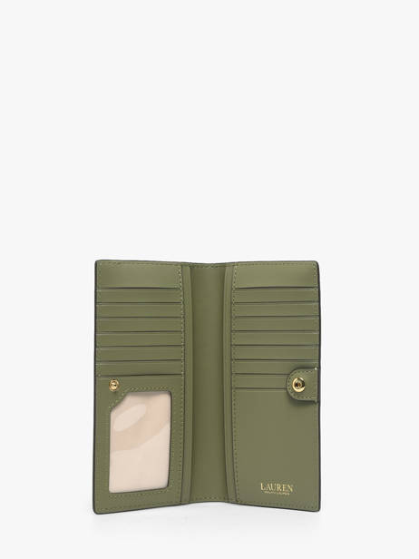 Portefeuille Dryden Cuir Lauren ralph lauren Vert dryden 32802917 vue secondaire 1