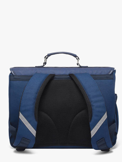 Cartable 2 Compartiments Caramel et cie Bleu fier GA vue secondaire 4