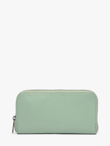 Leather Caviar Wallet Milano Green caviar CA18115