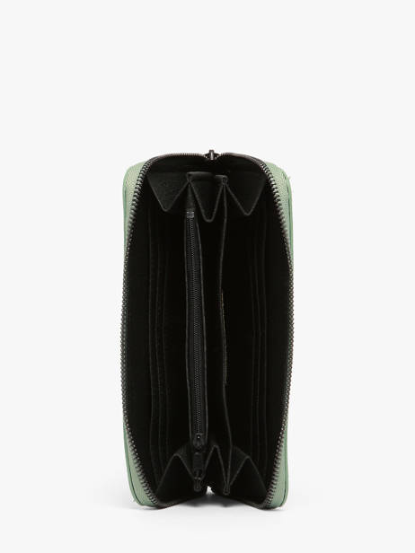 Leather Caviar Wallet Milano Green caviar CA18115 other view 1