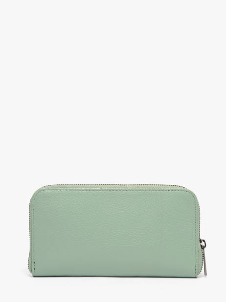 Leather Caviar Wallet Milano Green caviar CA18115 other view 2