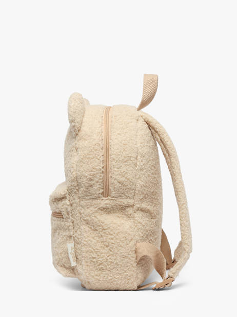 Mini Sac à Dos Pret Beige ridge and row 1716 vue secondaire 2