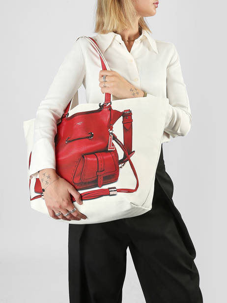 Sac Porté épaule 150 Ans Lancel Rouge 150 ans A14372 vue secondaire 1