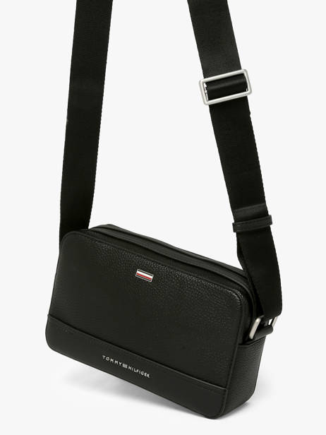 Sac Bandoulière Tommy hilfiger Noir central AM14435 vue secondaire 1