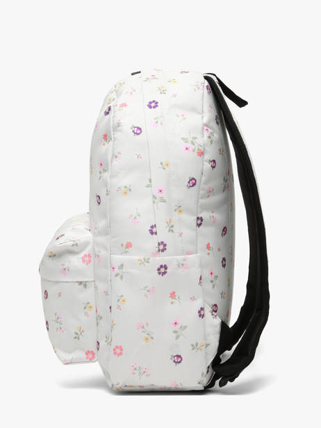 Sac à Dos 1 Compartiment Vans Blanc backpack VN000H4W vue secondaire 2