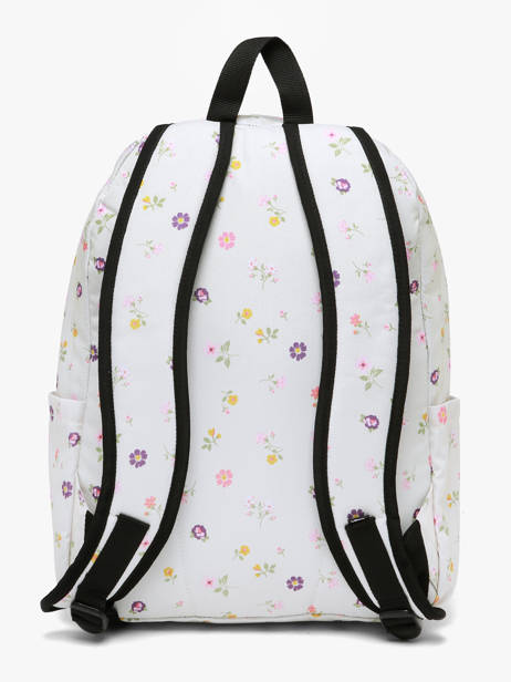 Sac à Dos 1 Compartiment Vans Blanc backpack VN000H4W vue secondaire 4
