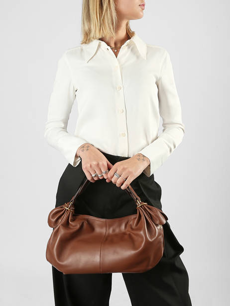Sac Porté épaule Studio Cuir Gerard darel Marron studio Y457 vue secondaire 1