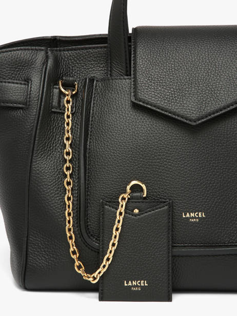 Sac Porté Main Thea Cuir Lancel Noir thea A14222 vue secondaire 2