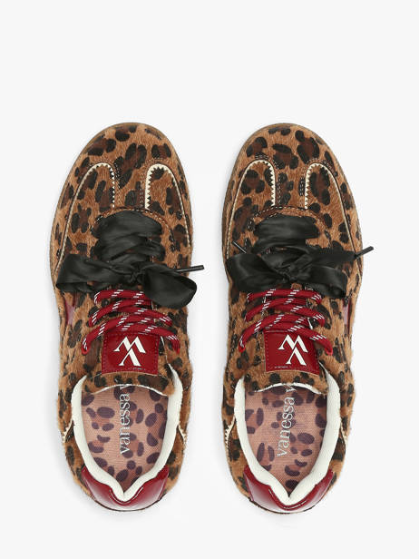 Sneakers LÉo X Sasa Vanessa wu Marron accessoires BK2822LP vue secondaire 3
