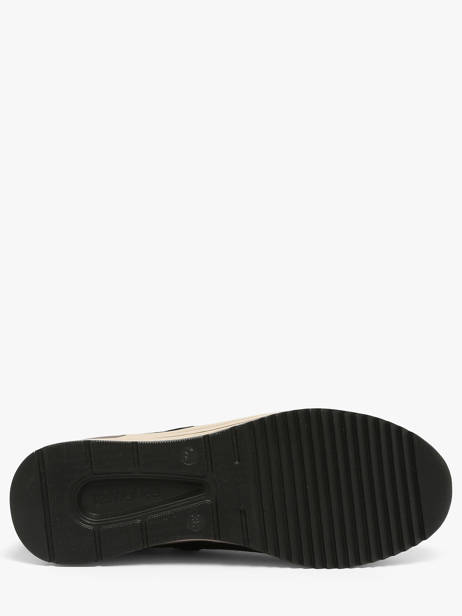 Sneakers Semelle Compensée En Cuir Remonte Noir accessoires 5 vue secondaire 4