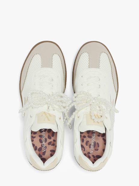 Sneakers Perla X Sasa Vanessa wu Blanc accessoires BK2822BA vue secondaire 3