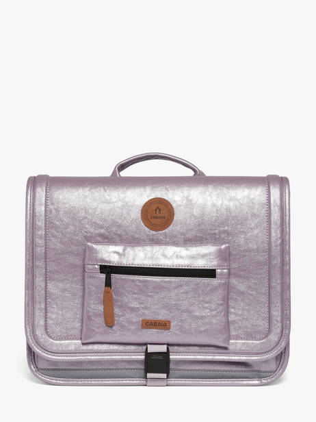 Cartable 1 Compartiment Cabaia Violet school S